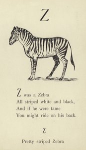 文字Z 作： Edward Lear